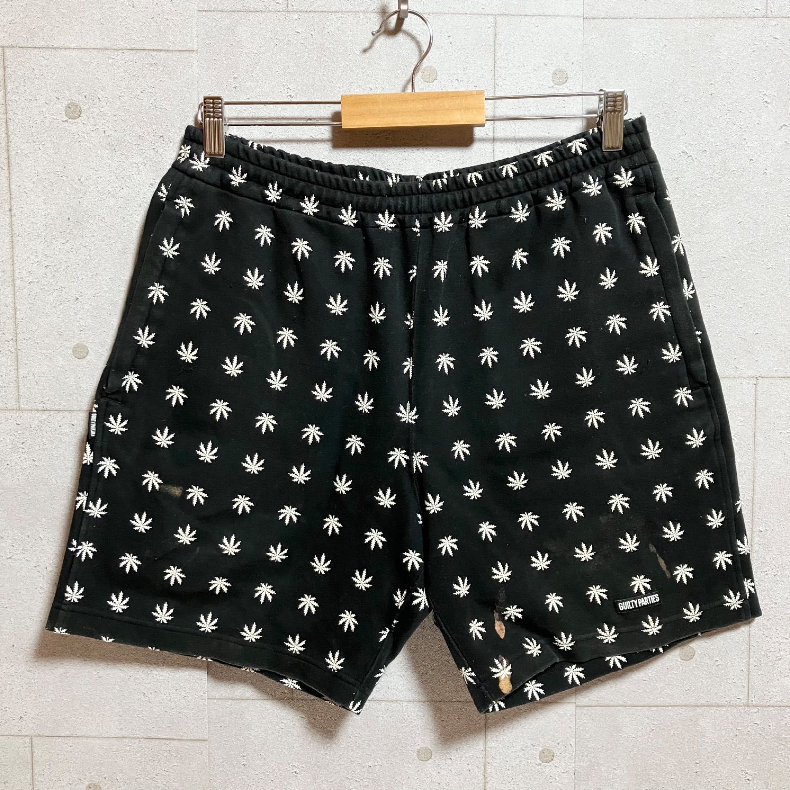 希少サイズ ☆ WACKO MARIA ワコマリア ショーツ ハーフ パンツ L WACKO MARIA ワコマリア スウェット ショーツ ショートパンツ
