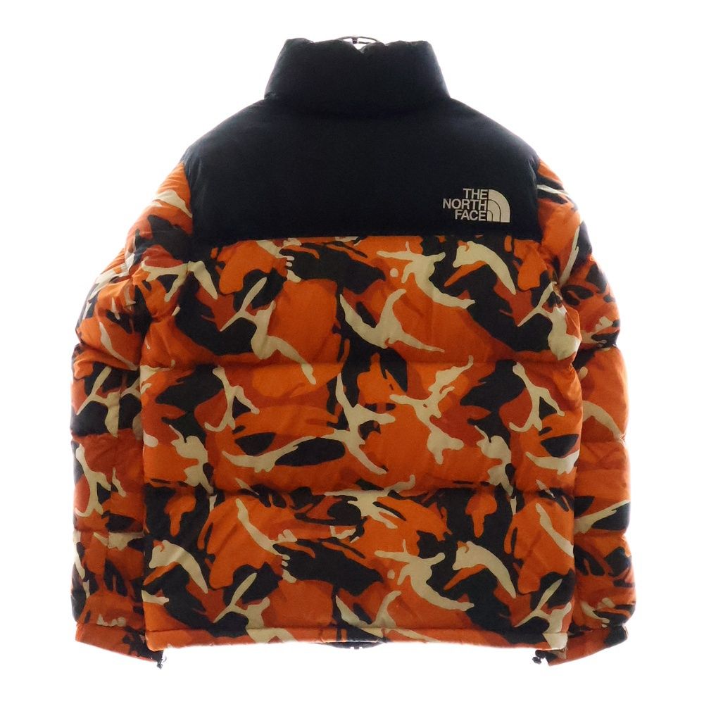 ノースフェイス ヌプシ ダウンジャケット ジニアオレンジ THE NORTH