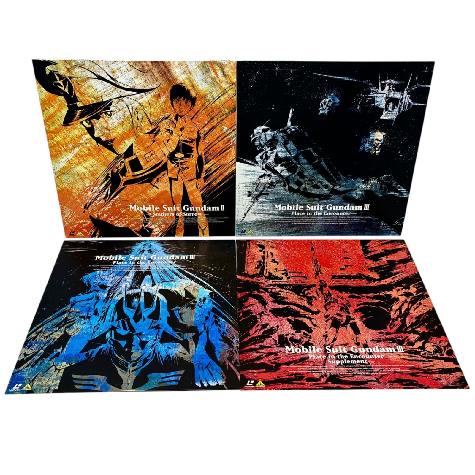 LDBOX】LD 劇場版 機動戦士ガンダム マスターグレードボックス
