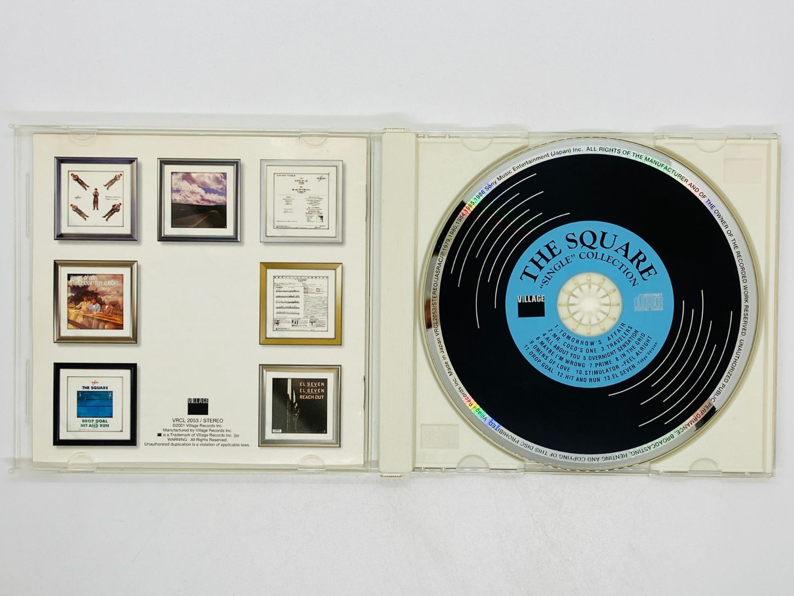 CD ザ・スクエア ベスト THE SQUARE “SINGLE” COLLECTION