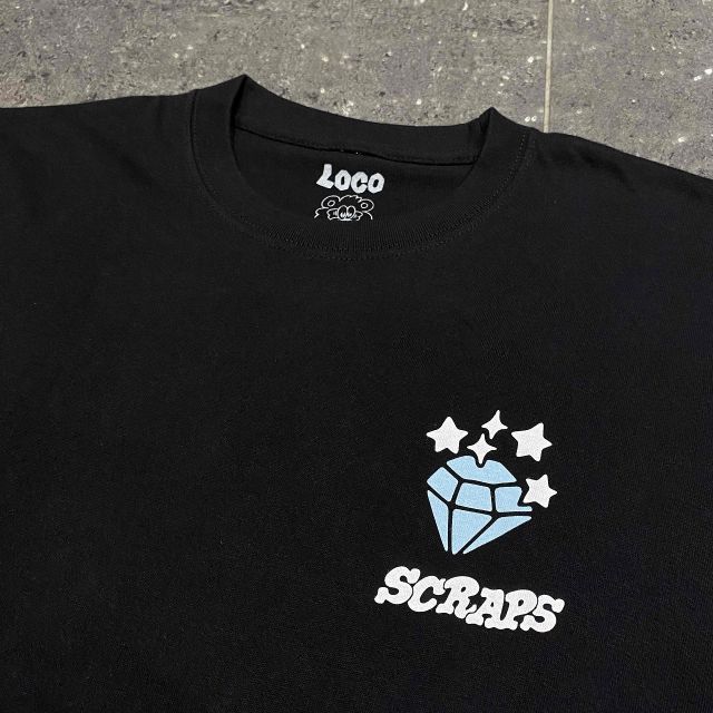 VERDY 25ss LOCO SCRAPS TEE SIZE-M ヴェルディ ロコスクラップ