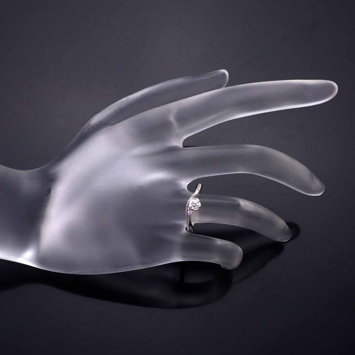 TRECENTI トレセンテ チェリーブロッサム ダイヤモンド(0.171ct G-VVS2  