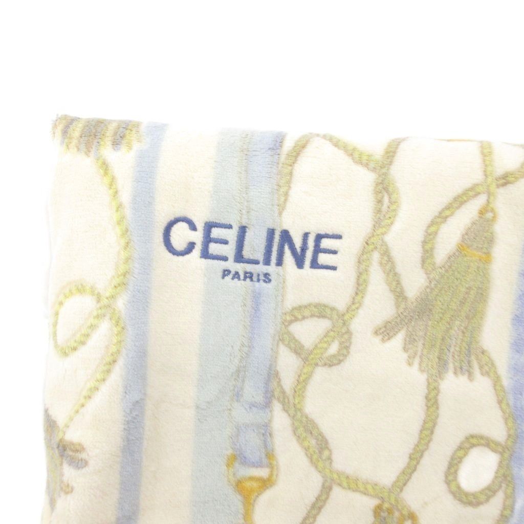 【CELINE】ベージュ タオルケット 未使用】セリーヌ CELINE タオルケット マカダム柄 ベージュ｜Yahoo
