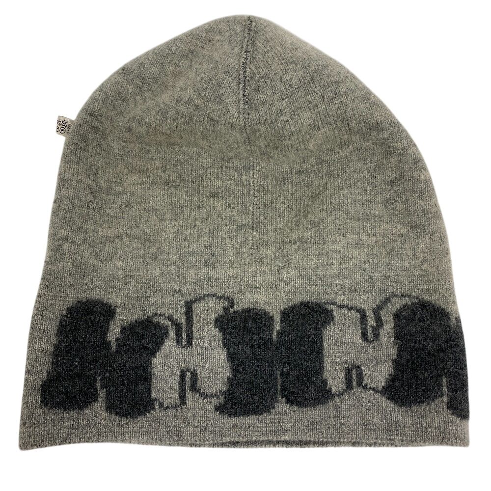 5％OFF フォロワークーポン！！】HERMES エルメス ヘルメス ニット帽