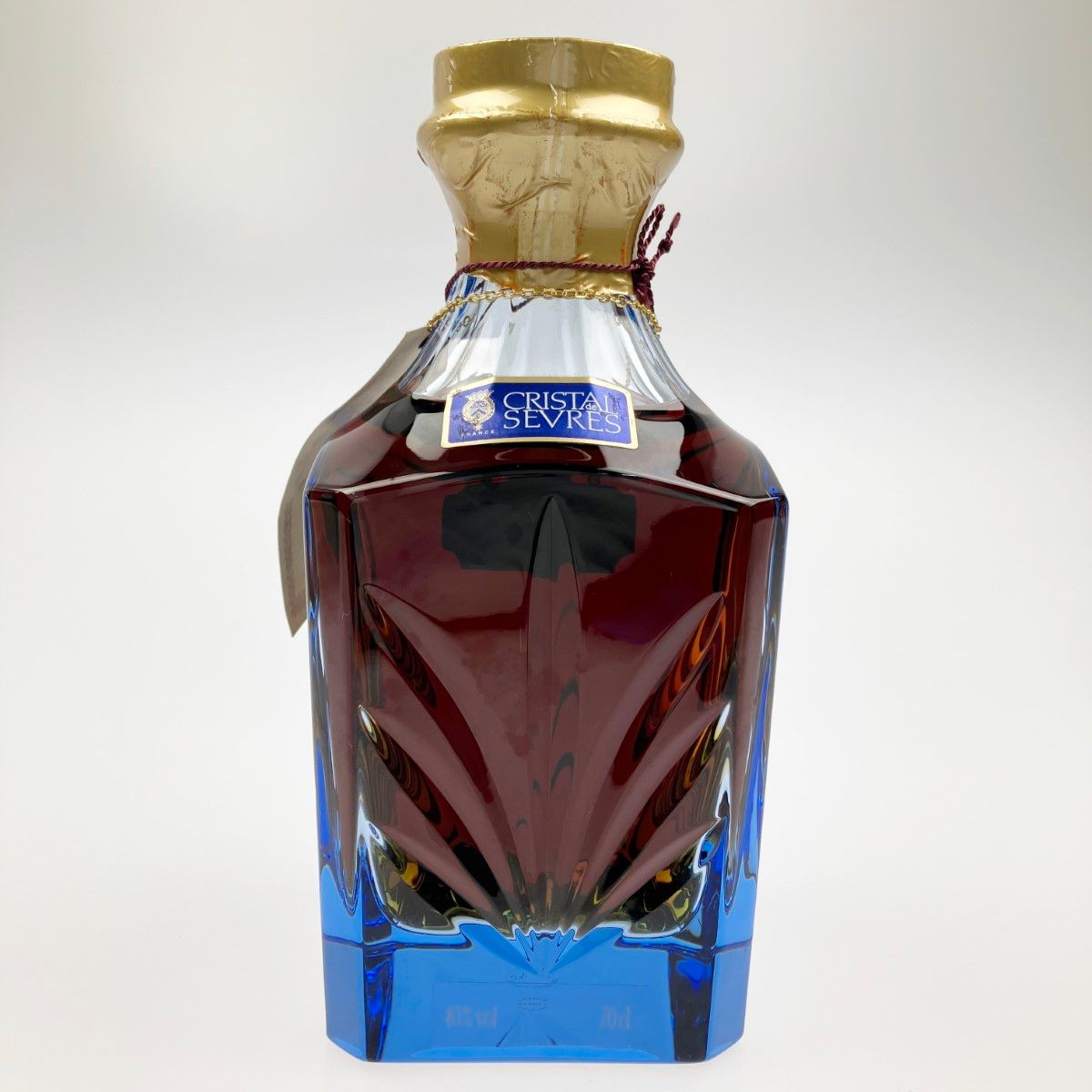 新品　未開栓　ポリニャック コニャック クリスタルボトル ▽▽Prince Hubert de Polignac クリスタルセーブル コニャック