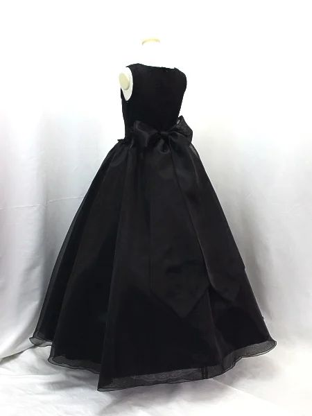 ゆめりすと 120 キッズドレス 演奏会　ピアノ発表会　子ども用ドレス ゆめりすとクラシック☆シンフォニーv6 ネイビー ：ピアノバイオリン