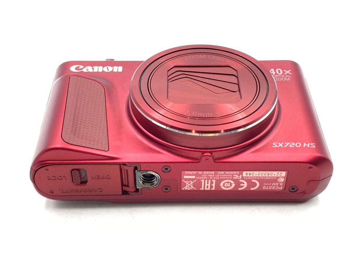  並品 キヤノン PowerShot SX 720 HS レッド コンパクトデジタルカメラ デジタルカメラ