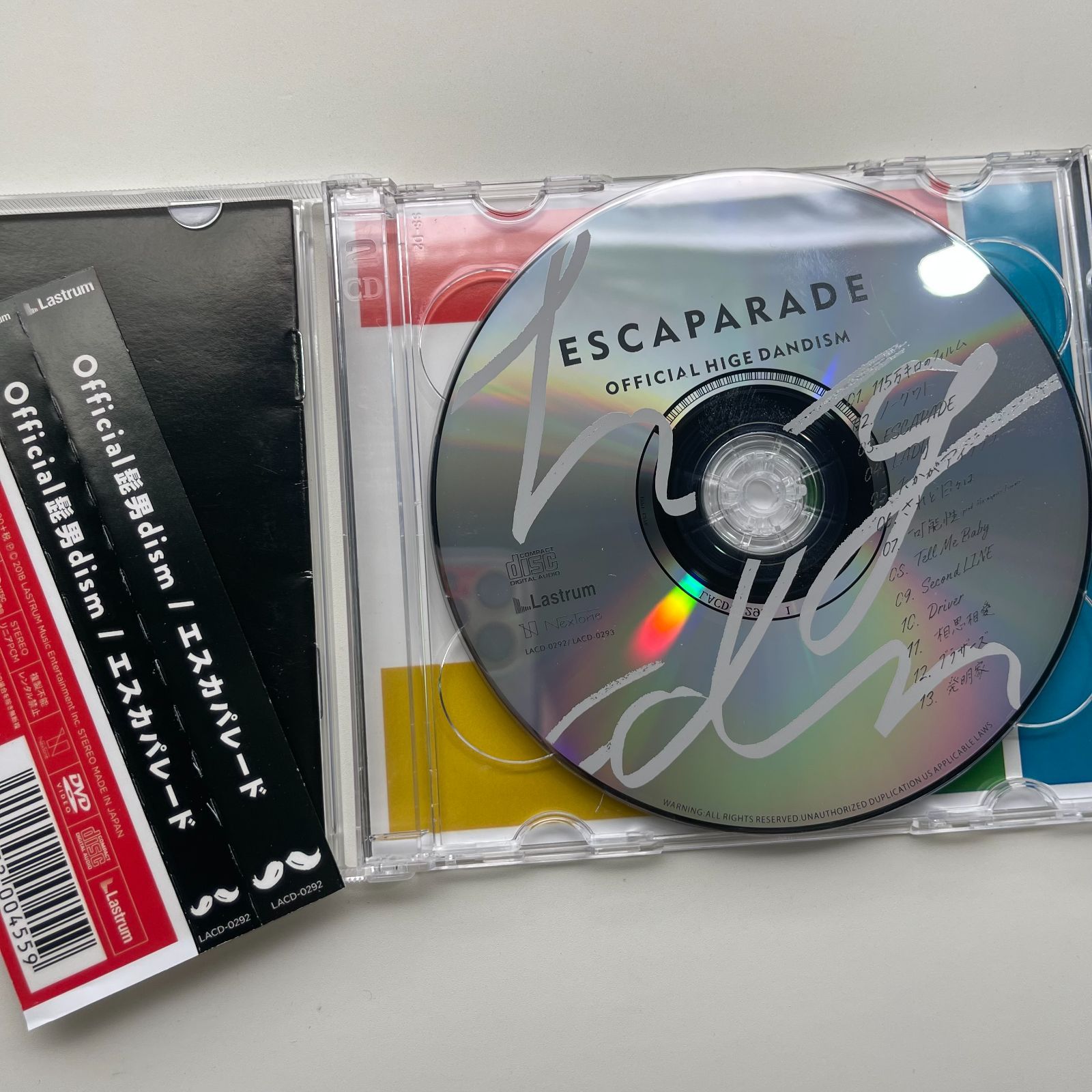 エスカパレード 初回限定版 DVD付き エスカパレード Official髭男dism