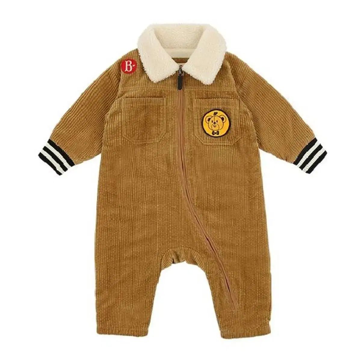 BEBE DE PINO ベベデピノ 90 テディ コーデュロイ オーバーオール 宇宙服