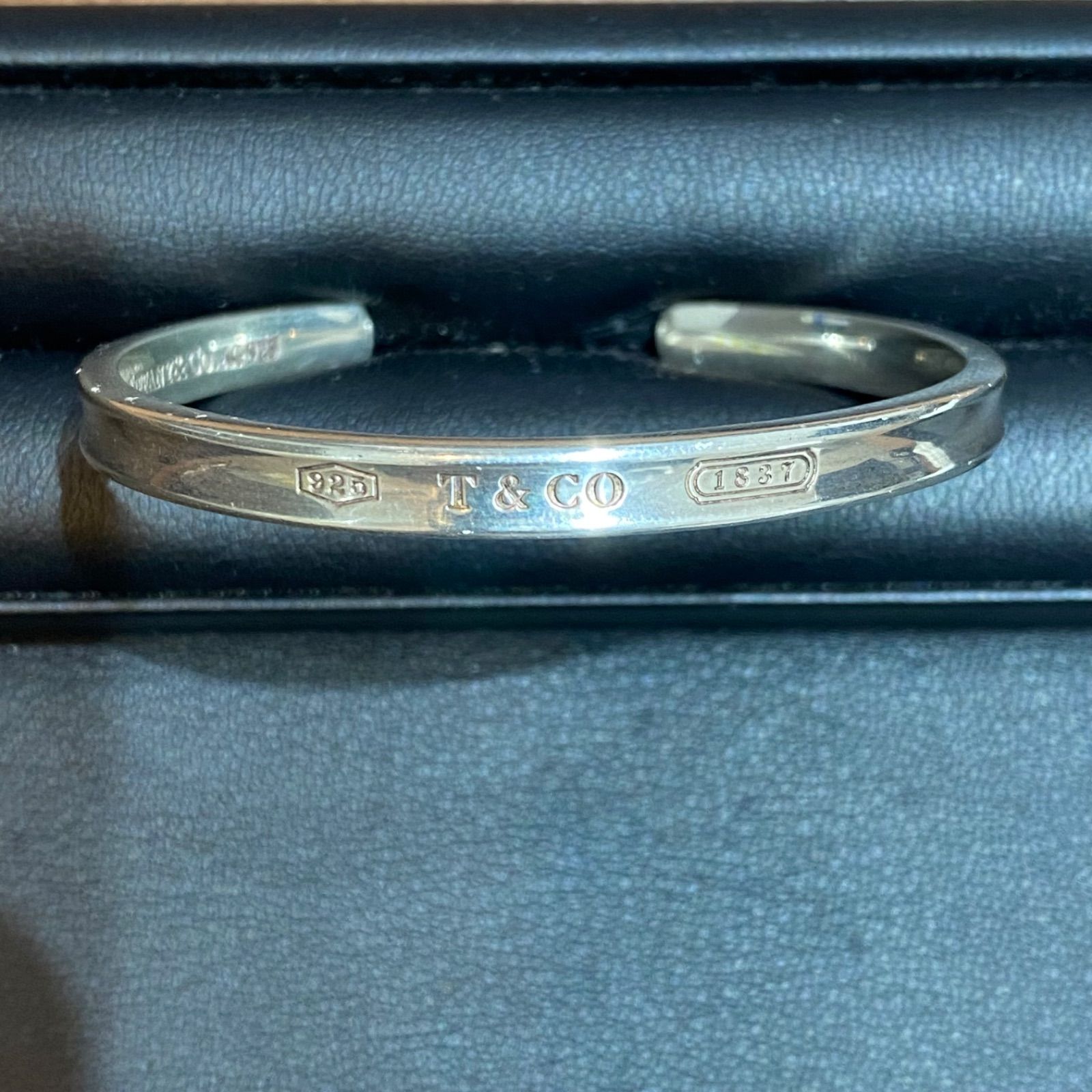 TIFFANY&Co. バングル 1837 ナロー カフ SV925 ティファニー ナロー