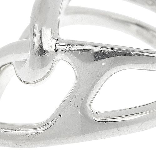 HERMES(エルメス) シェーヌダンクル パンク リング シルバー925