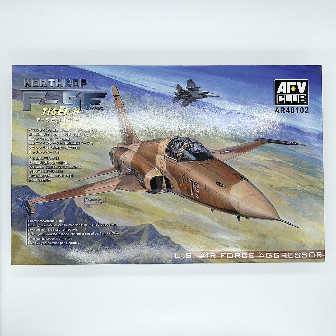 AFVクラブ 1/48 ノースロップ F-5E タイガーⅡ エッチングパーツ付き プラモデルキット