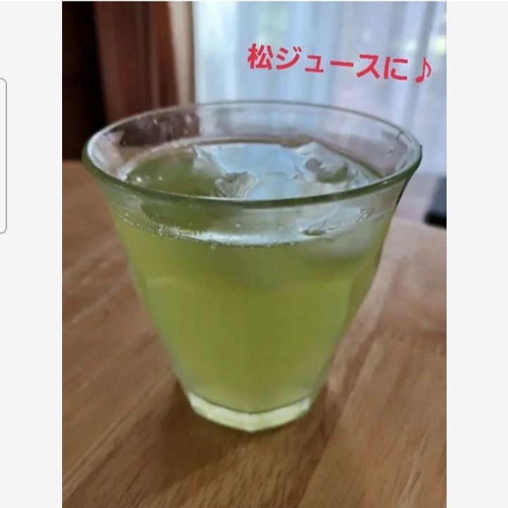 coco★軽井沢産 天然赤松松葉 500g２個、赤松２０cm、松花粉５０本 ☆期間限定☆信州軽井沢産 松の花粉30本 雄花付き赤松 松葉 松