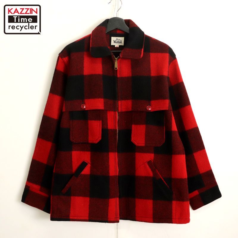 70s woolrich マッキーノジャケット オンブレチェック ヴィンテージ 70s woolrich マッキーノジャケット オンブレチェック