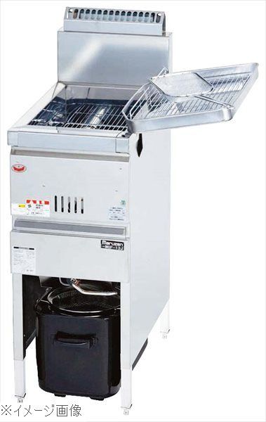 マルゼン ガスフライヤー(スタンダードシリーズ)自動点火、一槽式　型式：MGF-13K 送料無料 (メーカーより直送)メーカー保証付 中古マルゼン（maruzen）ガスフライヤー（スタンダードシリーズ