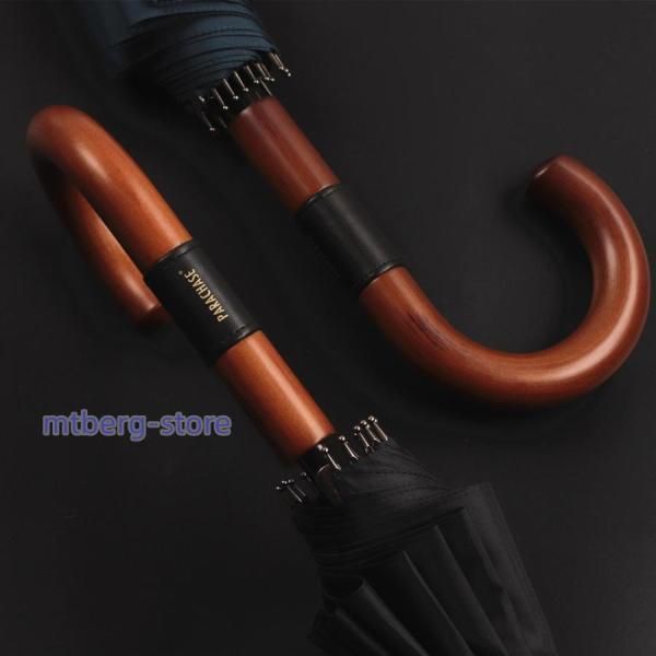 長傘 メンズ おしゃれ 長傘 雨傘 ワンタッチ 大きめ120cm 梅雨対策 紳士用 ビジネス傘 耐風 ワンタッチ長傘 無地和風傘 撥水加工 頑丈な16WP売り切れ間近