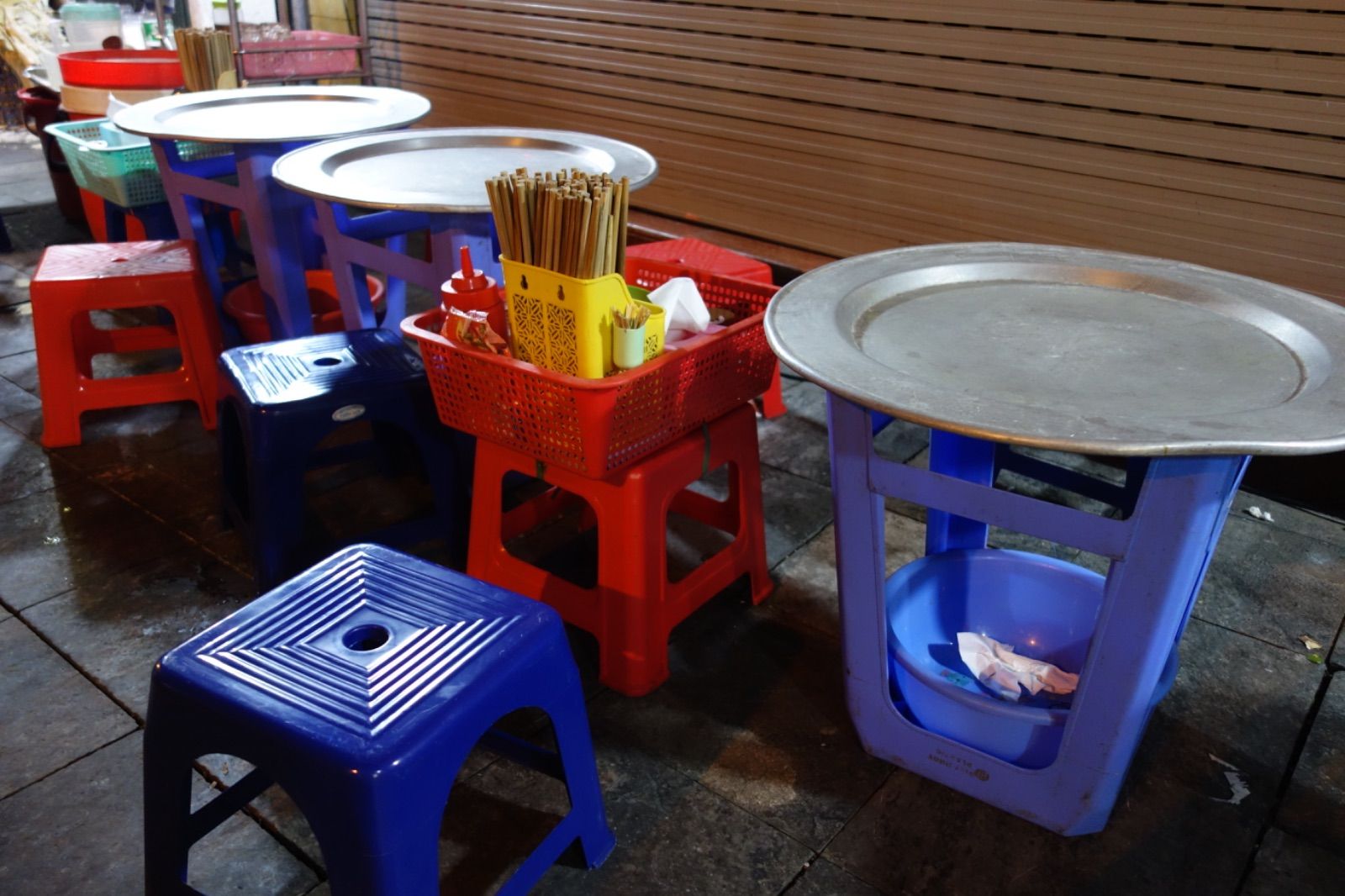 路上屋台4点セット
