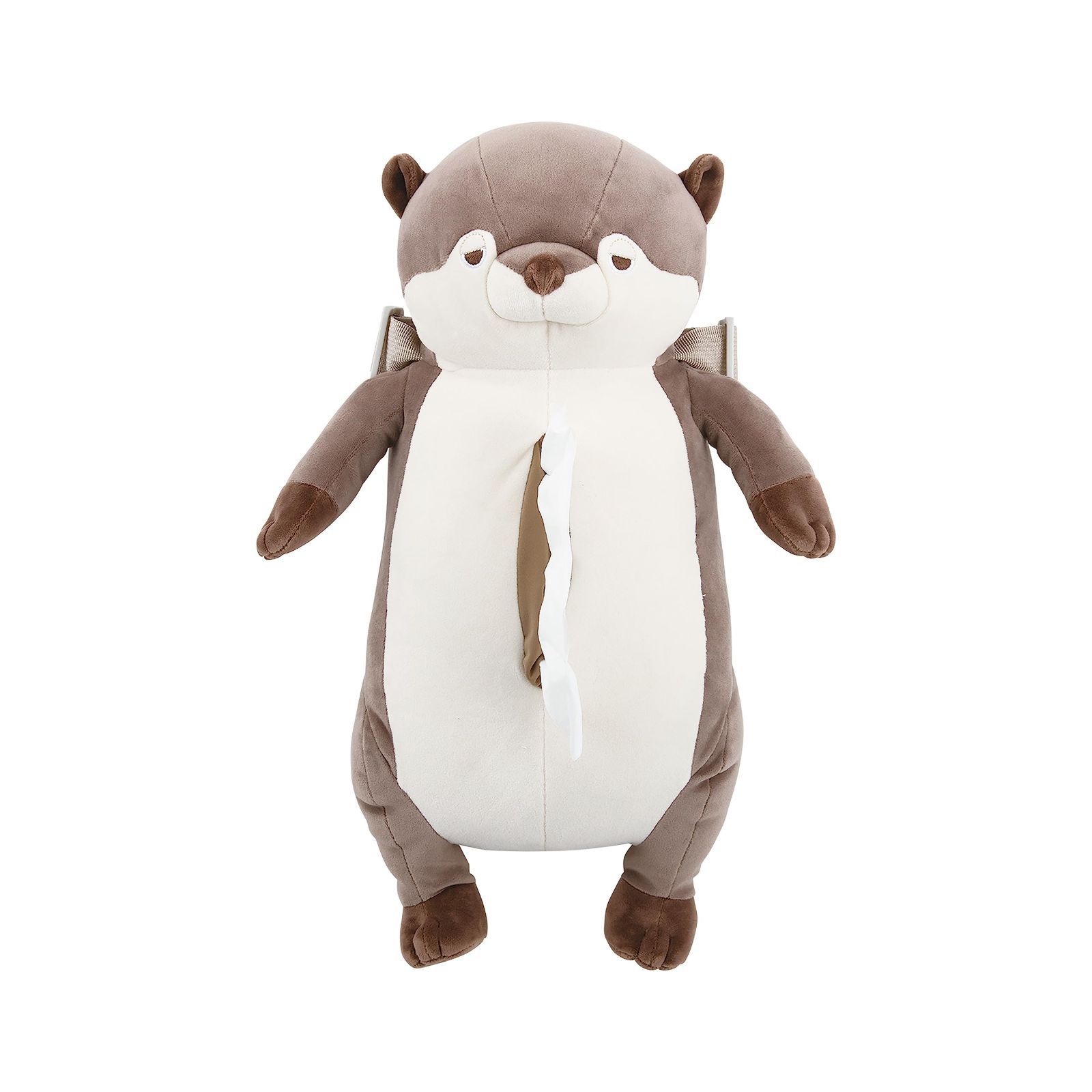 新品 LIV HEART りぶはあと ティッシュケース リラカ カワウソのくるり (全長約39cm) キャラクター かわいい 車 17904-33