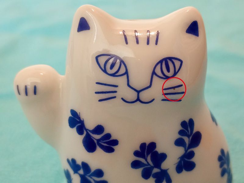 希少リサラーソン LisaLarson 波佐見焼 まねくねこ　招き猫 陶器 c81ll700_img6.jpg
