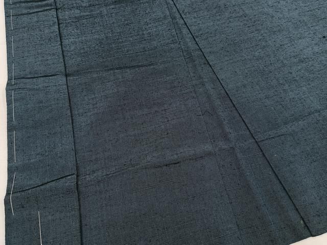 平和屋着物○男性 髭紬 羽織セット 正絹 逸品 未使用 BAAU4676gt