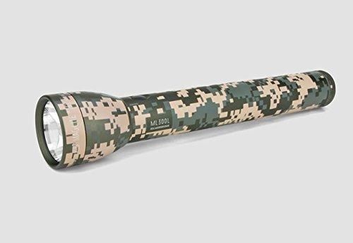 第三世代 3rd Generation 本体色 デジタルカモ MAGLITE 3D LED Digital Camo マグライト ML300L-S3MR6 単１アルカリ電池×3本 | 明るさM