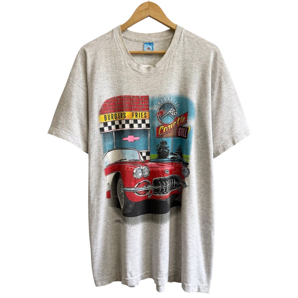 フルーツオブザルーム　90s シボレー　半袖　 tシャツ　シングルステッチ フルーツオブザルーム 90s シボレー 半袖 tシャツ シングル