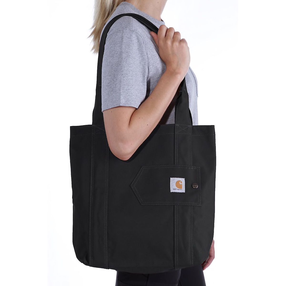 カーハート トート バッグ 黒 茶 ○新品 Carhartt - メルカリ