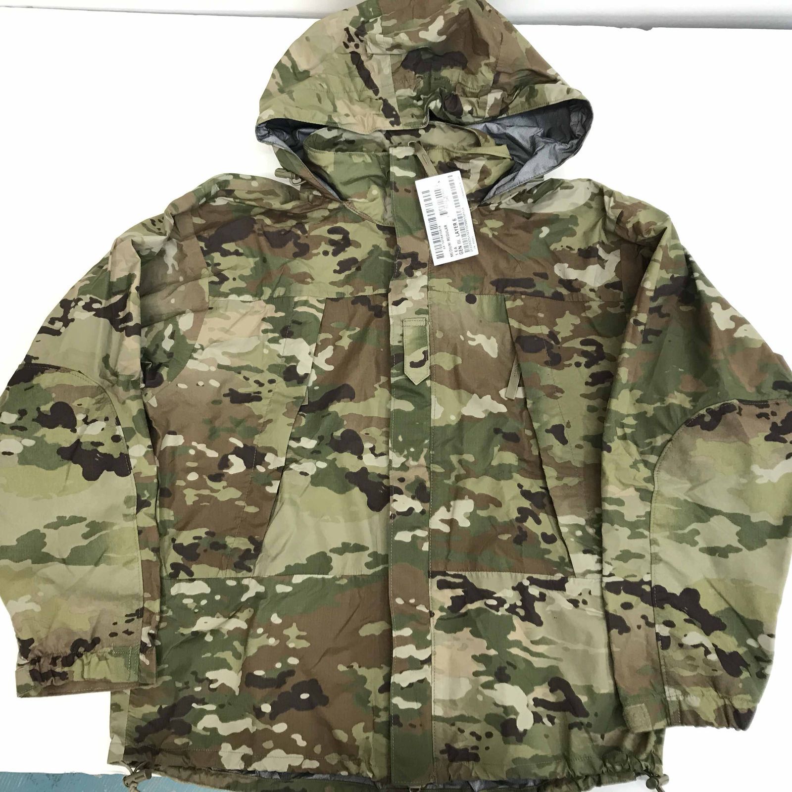 【物流センター】 中古 その他アウター GEN3 Level 6 MEDUIM-REGULAR ECWCS デッド ストック EXTREME COLD WET WEATHER パーカー OCP シェルジャケット 長袖 マルチカラー 【906】