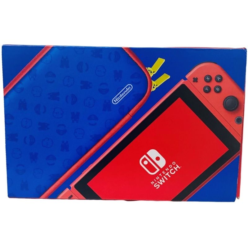  Nintendo 任天堂 Switch マリオレッド ブルーセット HAD S RAAAF ゲーム機本体 完備 本体(Nintendo Switch) Nintendo Switch