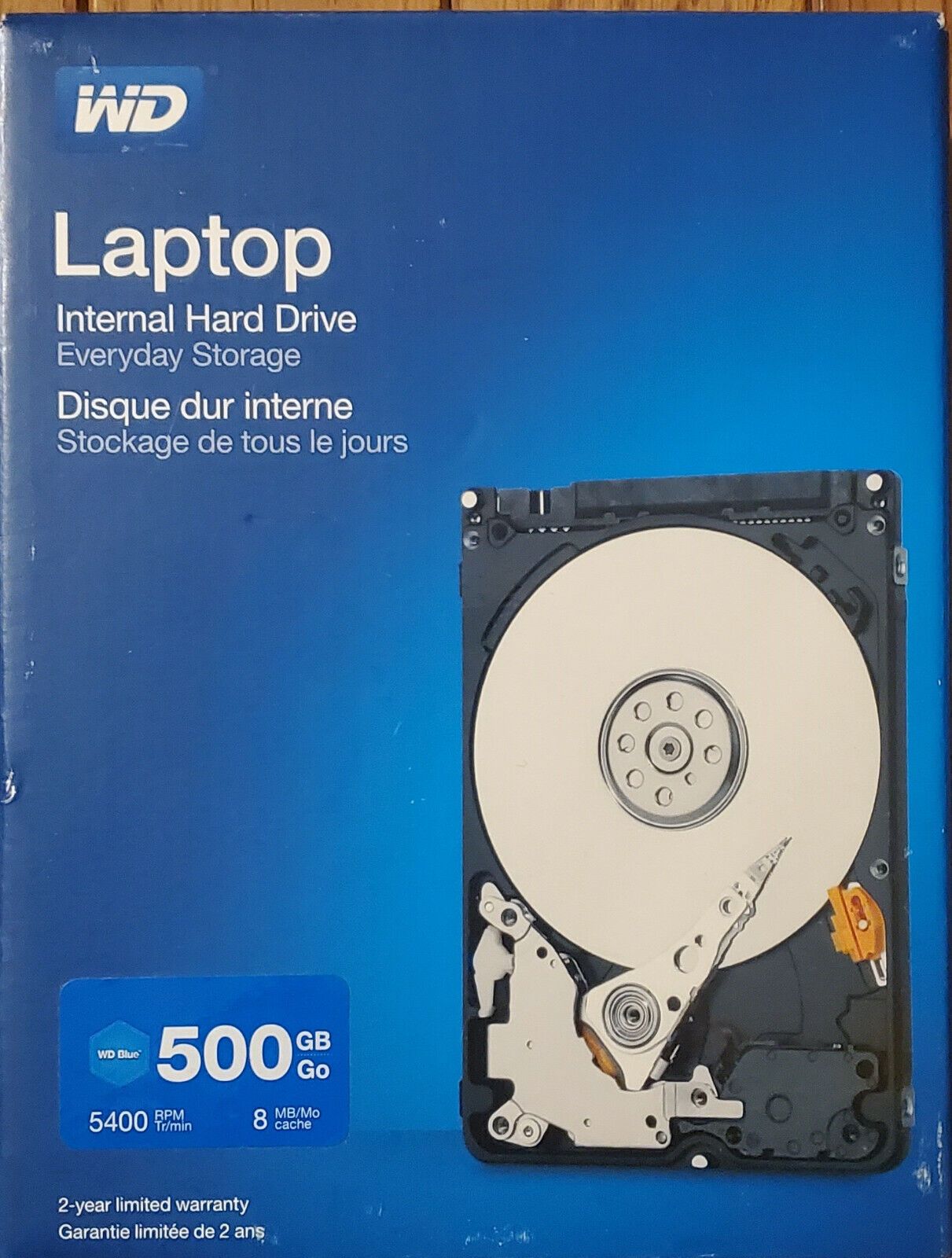 Western Digital 500GB 5400 RPM laptop hard drive