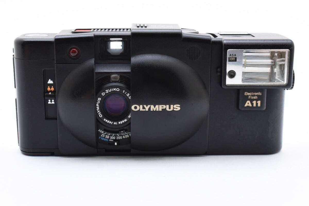 ꧁ 極美品　OLYMPUS/オリンパス　XA2 ＋ A11 ꧂ ☆オリンパス OLYMPUS XA2 Electronic Flash A11 コンパクト