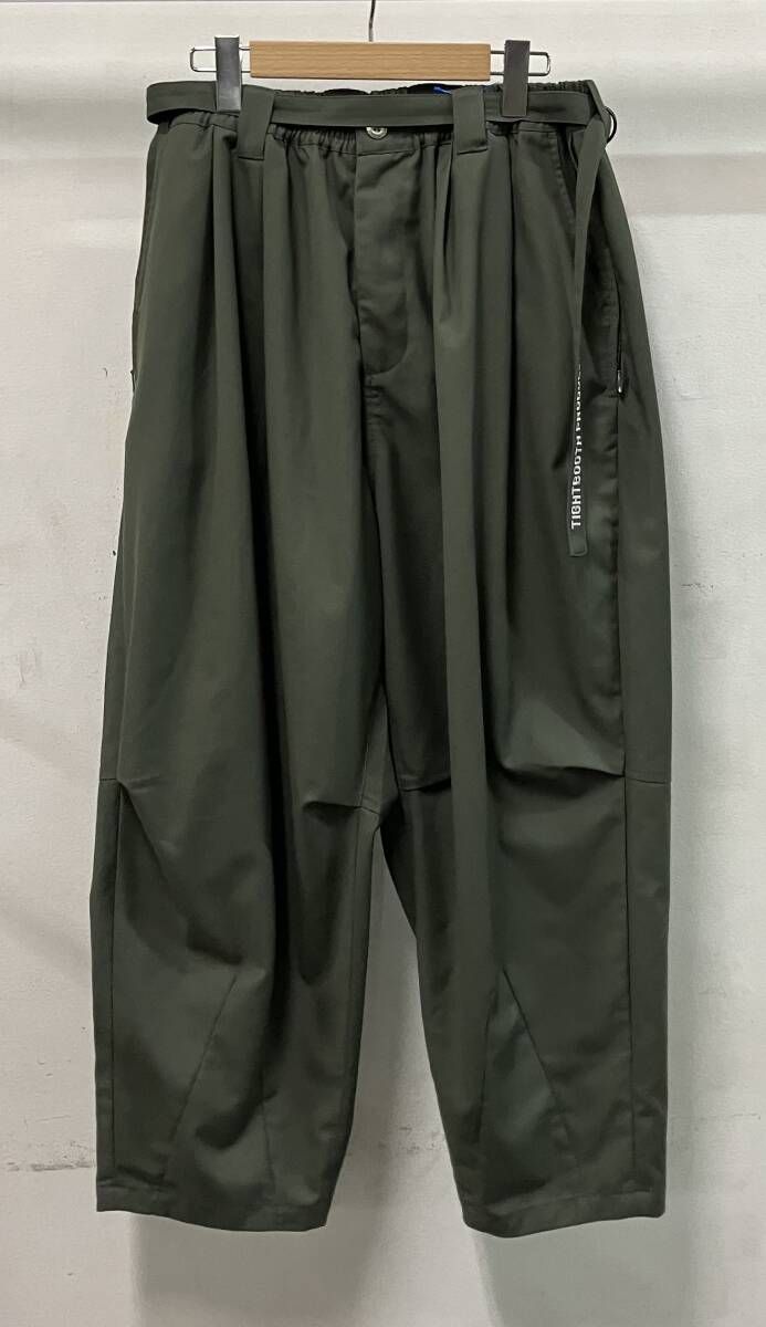 TIGHTBOOTH タイトブース BAGGY SLACKS バギー スラックス その他ロングパンツ サイズL カーキ 中国製