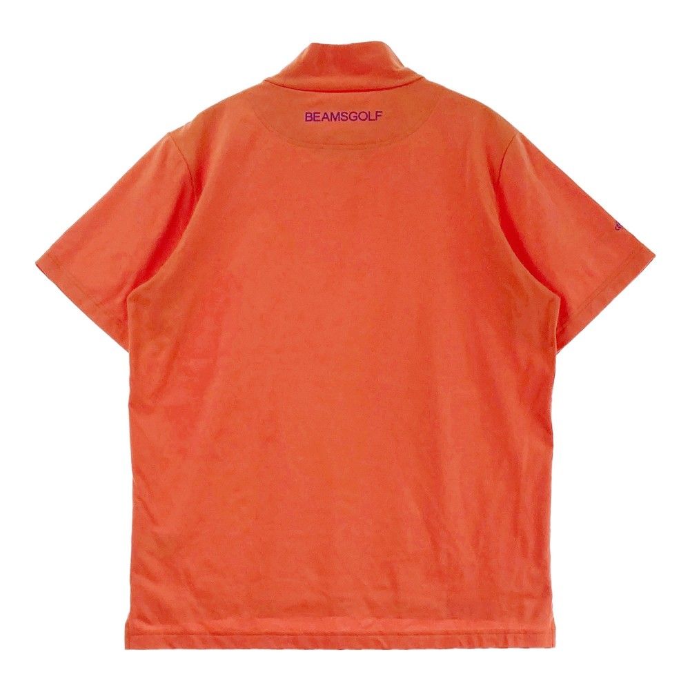 サイズ：L BEAMS GOLF ビームスゴルフ ハイネック 半袖Tシャツ
