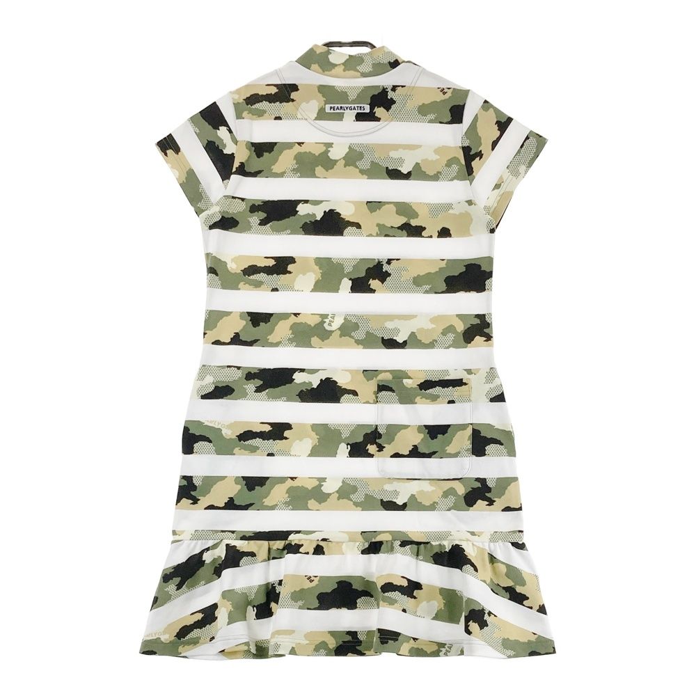 サイズ：0 PEARLY GATES パーリーゲイツ 半袖ワンピース カモフラ