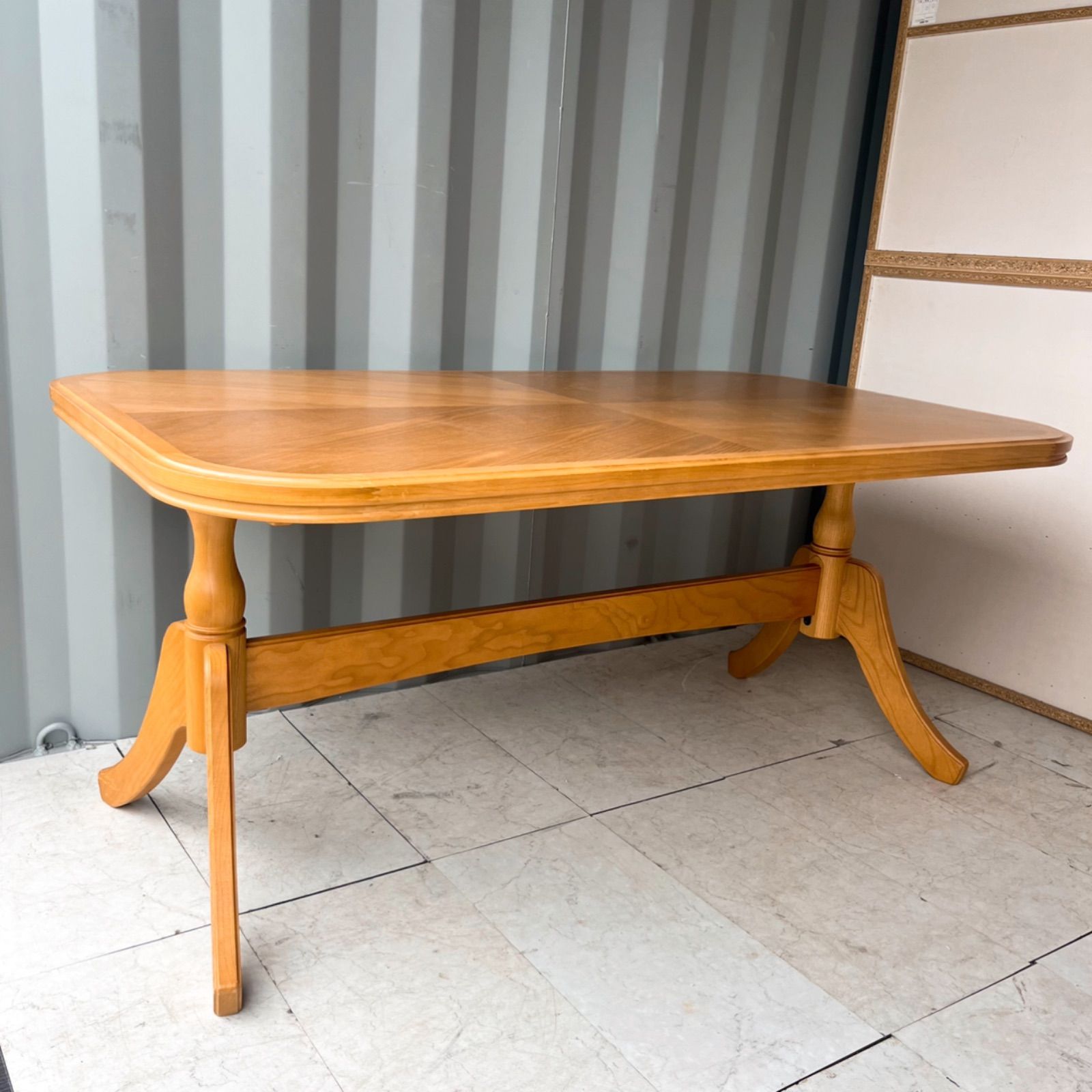 取付無料！マルニ木工 地中海 天然木ナチュラルインテリアダイニング