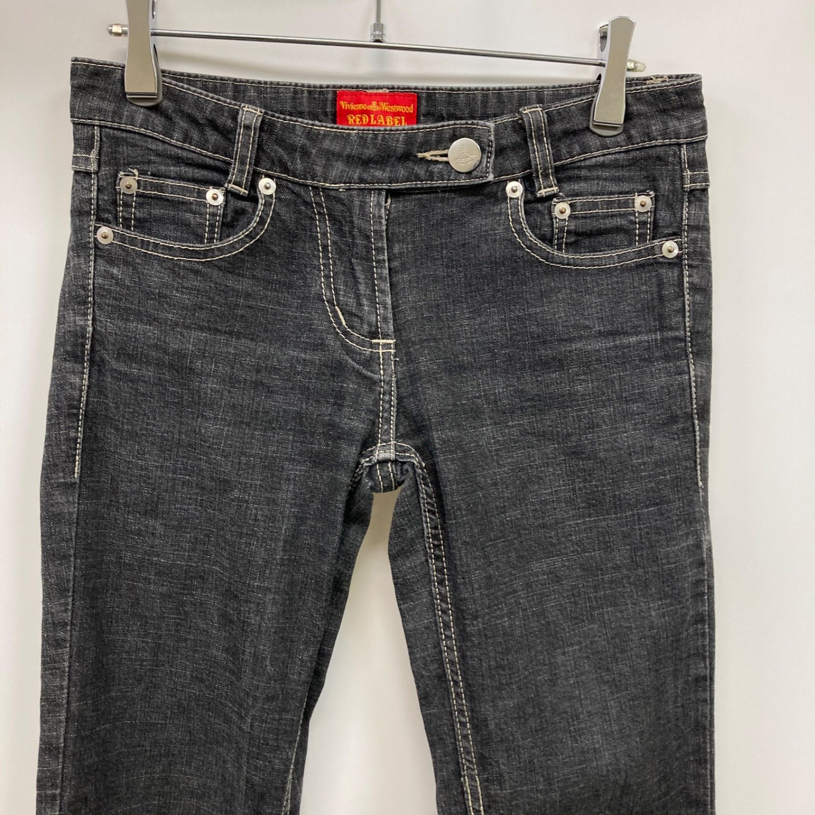 ヴィヴィアンウェストウッド グレーデニム ジーンズ サイズ2 Vivienne Westwood ヴィヴィアンウエストウッド パンツ ジーパン