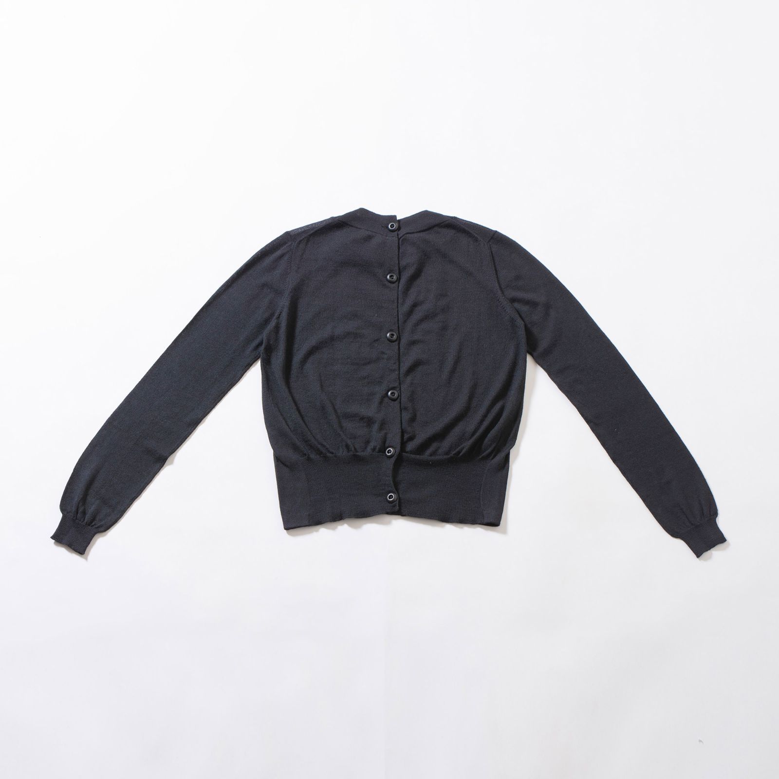 PRADA プラダ 100% シルク ニット カットソー 黒 40 PRADA - プラダ PRADA ニットの通販 by KOMEHYO ONLINE ラクマ店