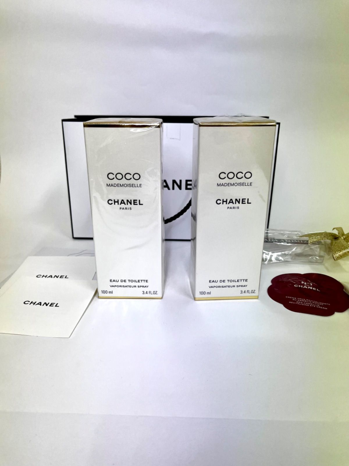 新品未開封シャネル　香水　ココマドモアゼル　オードトワレ　100ml ２個セット