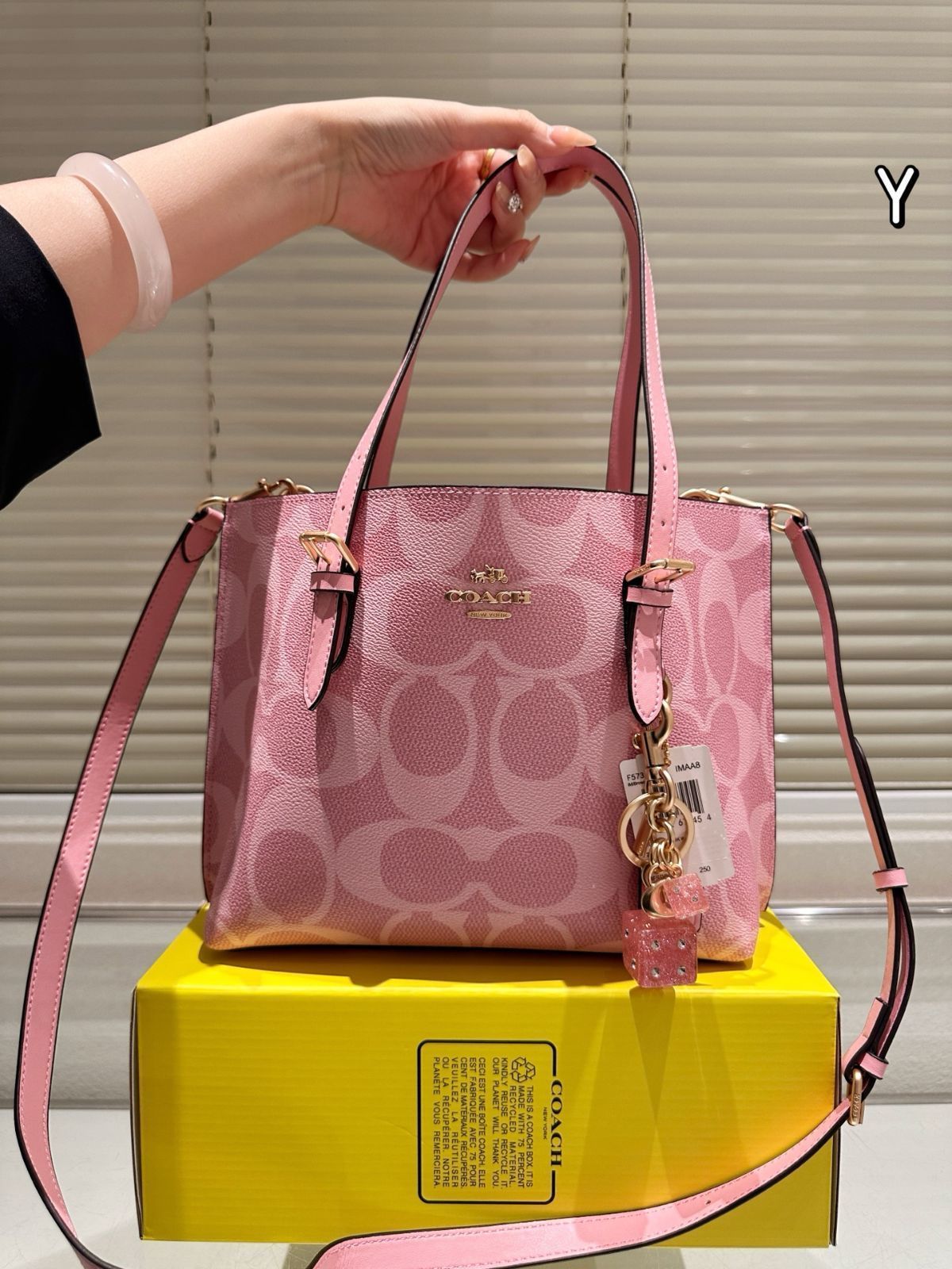 今日 Coach Mollie 25 Tote Bag コーチ モリー 25 トートバッグ-MM輸入