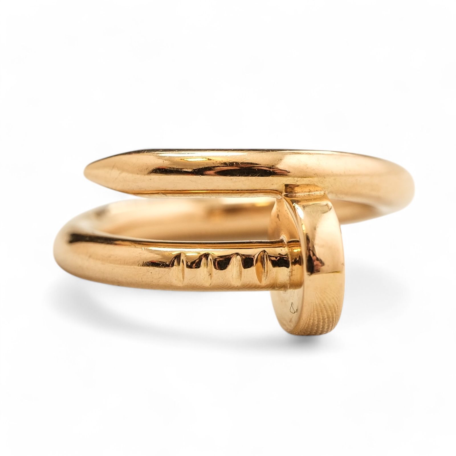 Cartier カルティエ ジュストアンクル リング 18k ピンク