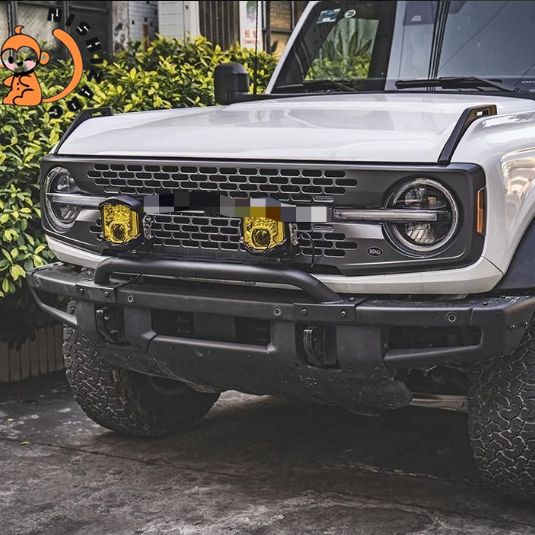 福特 ブロンコ 21-23年型 フロントバンパー 防護バー フェンダーウィンチバー付き