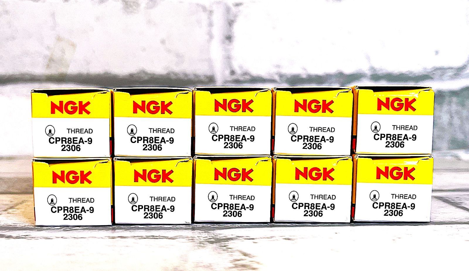 NGK CPR8EA-9 (2306) 10個セット 新品 送料込 ヤマハ NMAX155 ('17.4～22.5) SG50J,SG66J 適合