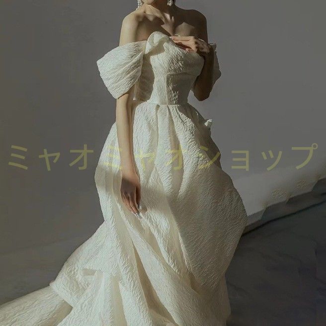 マーメイドドレス オフショルダー