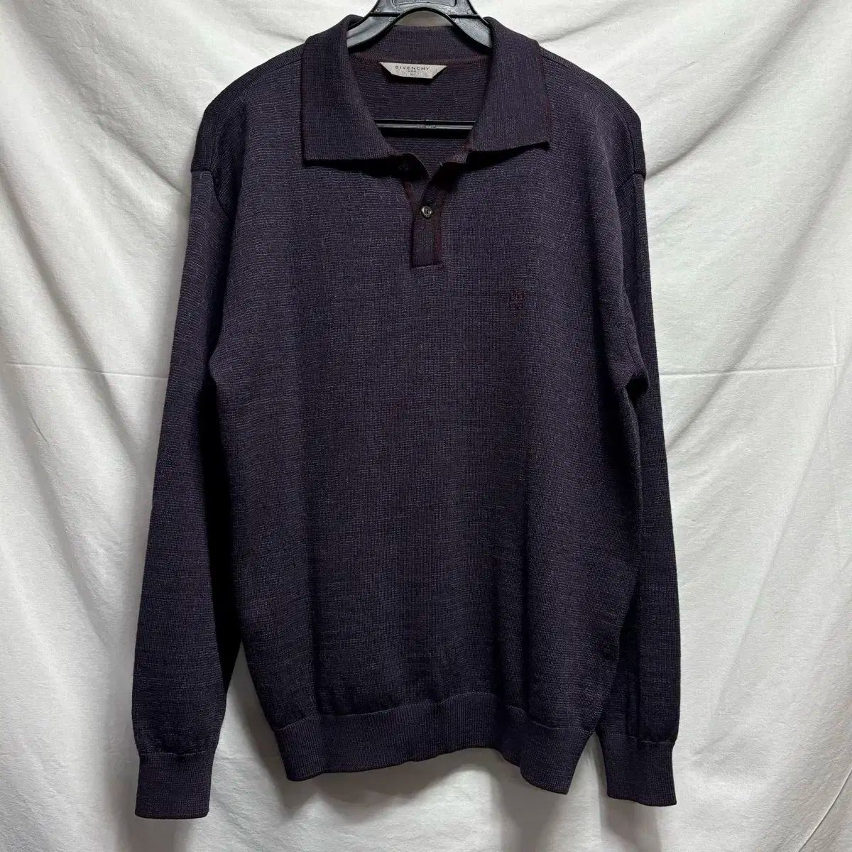 Givenchy(ジバンシィ) メンズ 長袖 カラー ニット セーター Tシャツ