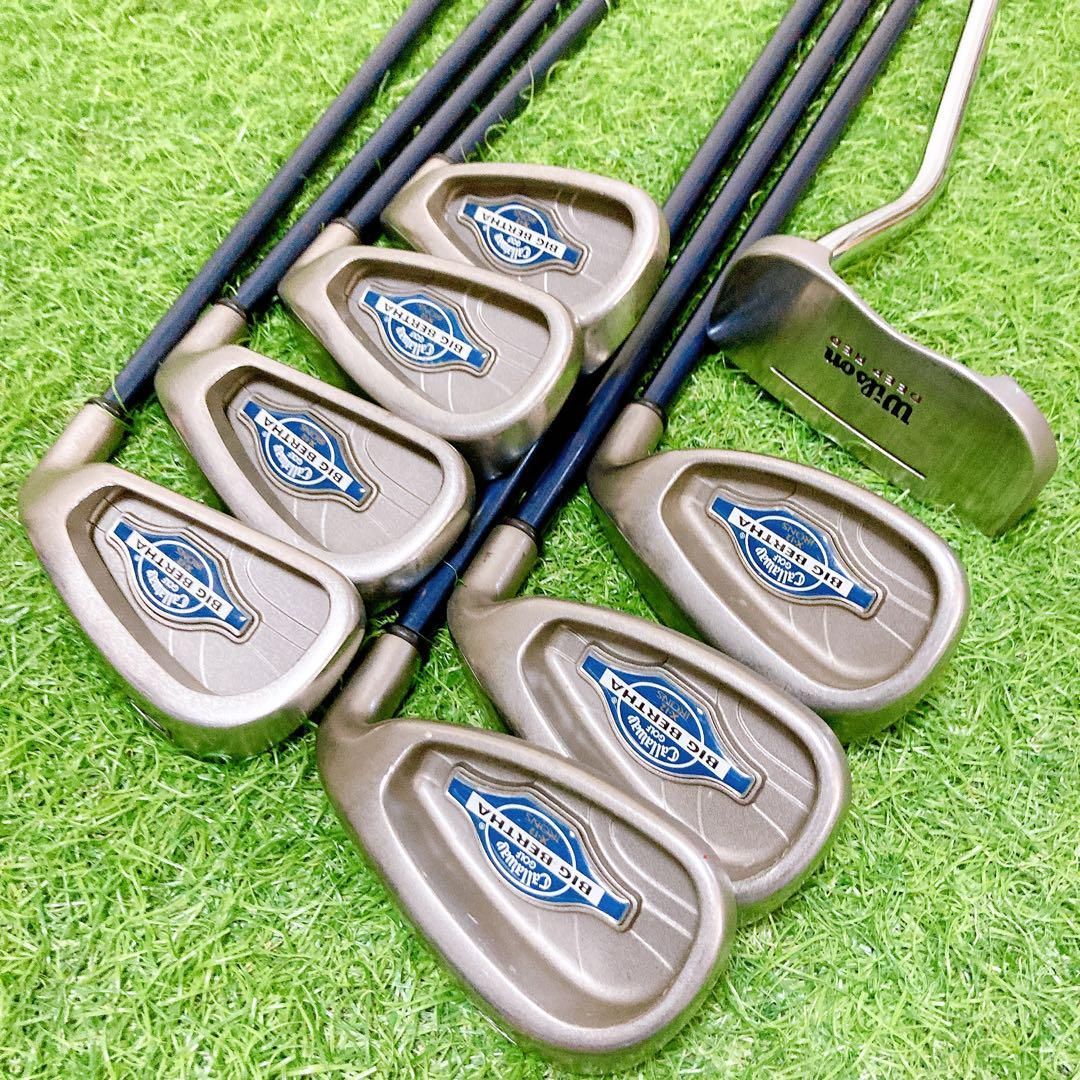 Callaway Golf - Callaway キャロウェイ ハイパーX メンズゴルフセット 初心者 入門　右 超豪華！キャロウェイ/HYPER X☆ゴルフクラブ 初心者用 メンズ