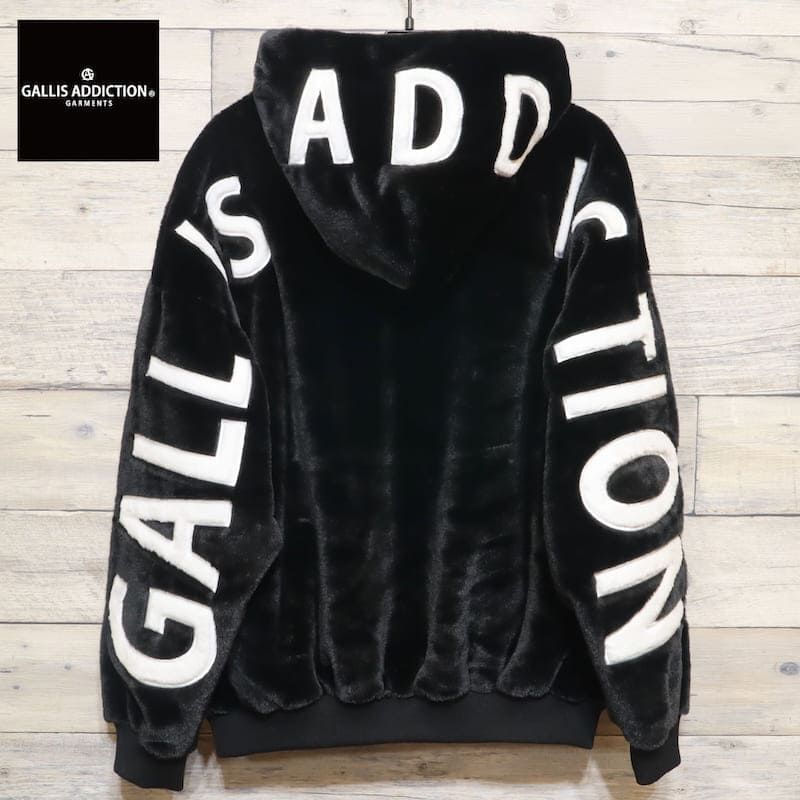 GALLIS ADDICTION ガリスアディクション フード付きファーコート