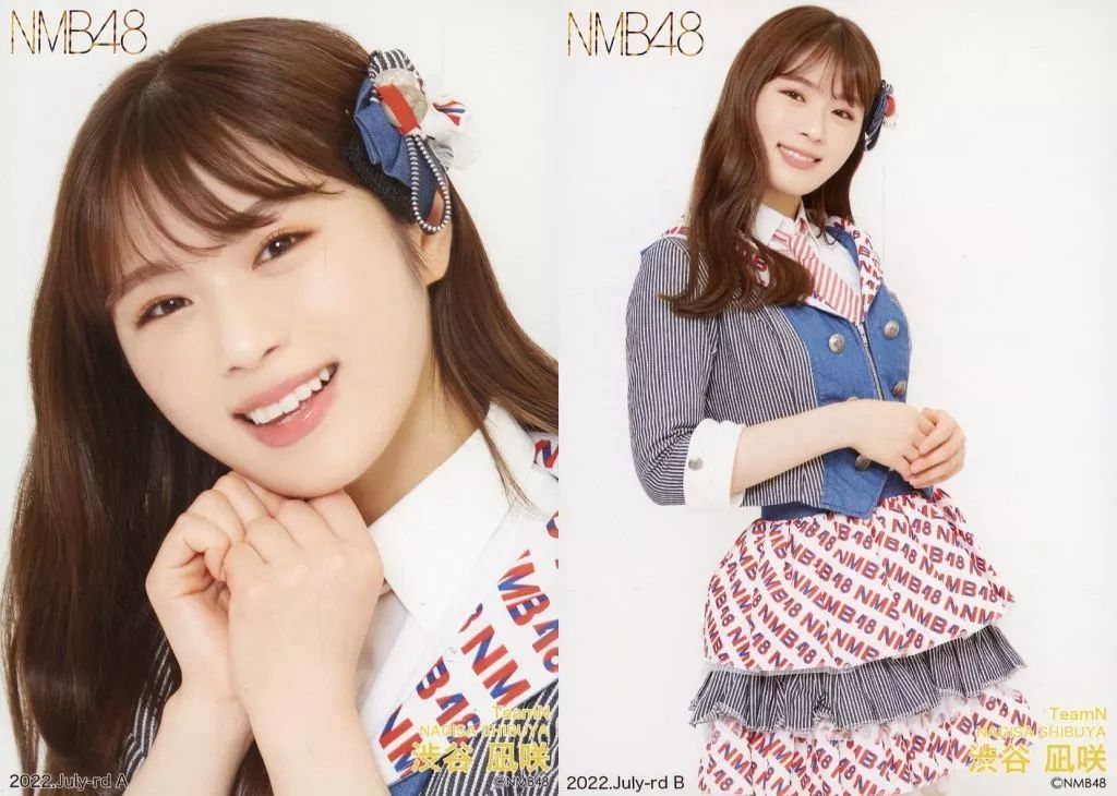中古】生写真(AKB48・SKE48) ◇渋谷凪咲/2022 July-rd ランダム