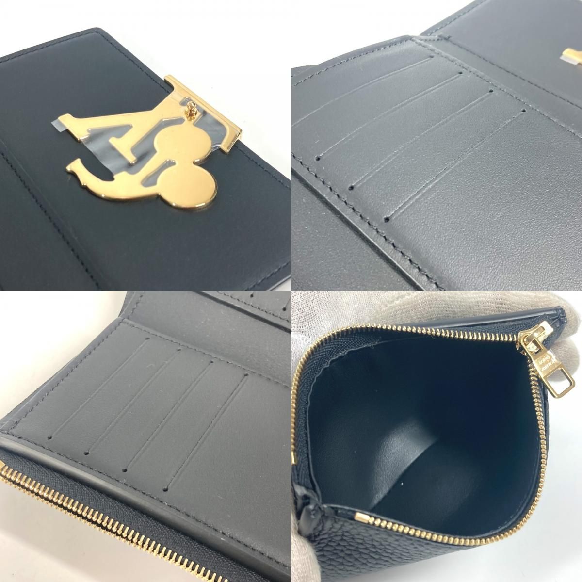 LOUIS VUITTON ルイヴィトン 3つ折り財布 LV × TM ポルトフォイユ  