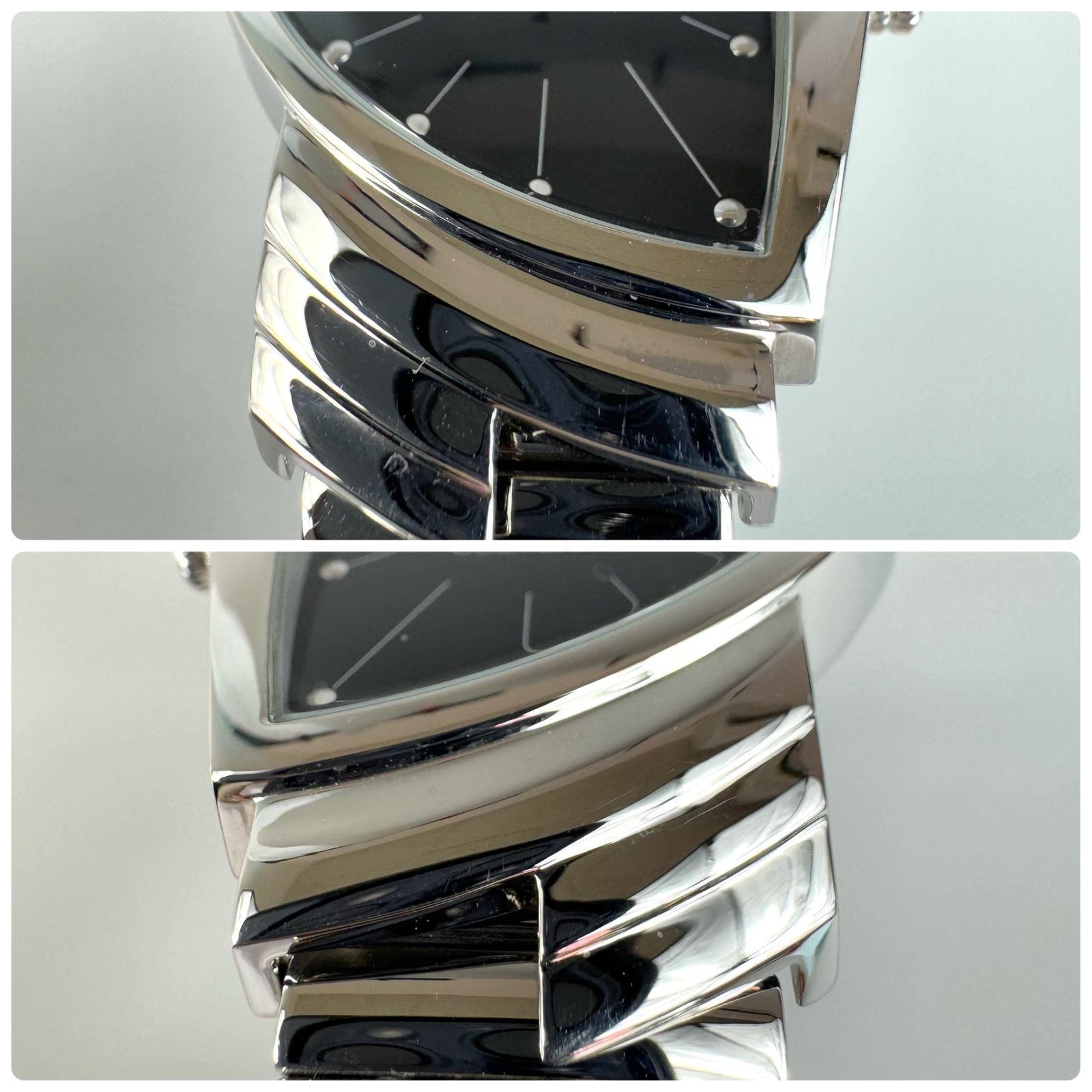 美品】ハミルトン HAMILTON ベンチュラ H244112 クォーツ 蛇腹ベルト 