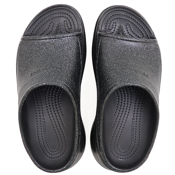 BALENCIAGA バレンシアガ Crocs クロックス サンダル Pool Crocs ラメ 